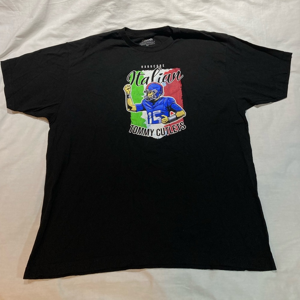 Hardcore Italian “Tommy Cutlets” Devito T-Shirt. Men’s Size Xl